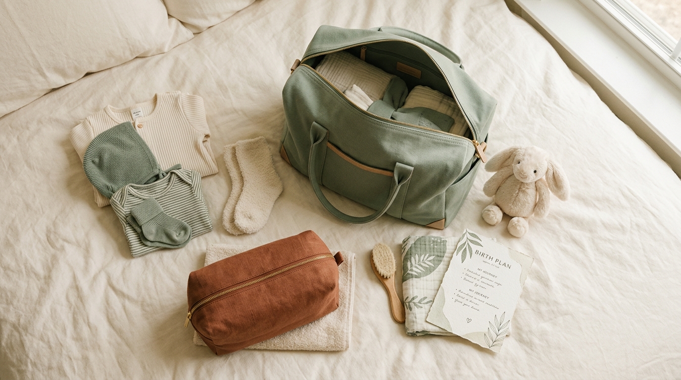 Hospital Bag Checklist: What You Actually Need (and What’s a Waste of Space)